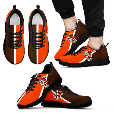 Dynamic Aparted Colours Beautiful Logo Bowling Green Falcons Sneakers