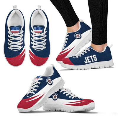 Awesome Gift Logo Winnipeg Jets Sneakers