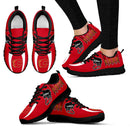 Vintage Four Flags With Streaks Calgary Flames Sneakers