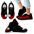 Valentine Love Red Colorful Pittsburgh Steelers Sneakers