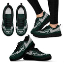 Three Amazing Good Line Charming Logo New York Jets Sneakers