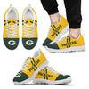 Line Stripe Logo Bottom Green Bay Packers Sneakers