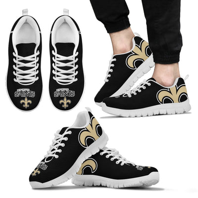 Gorgeous Logo New Orleans Saints Sneakers