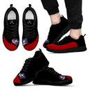 Valentine Love Red Colorful Columbus Blue Jackets Sneakers