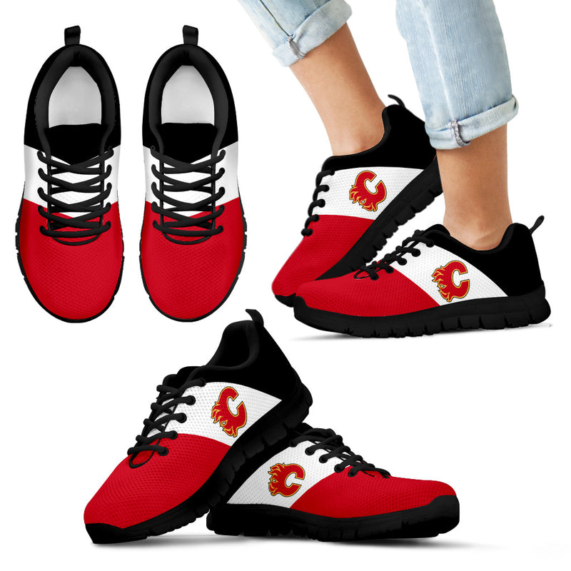 Separate Colours Section Superior Calgary Flames Sneakers