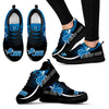 Mystery Straight Line Up Detroit Lions Sneakers