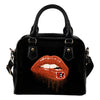 Beautiful Lips Elegant Logo Cincinnati Bengals Shoulder Handbags
