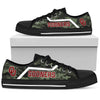 Simple Camo Oklahoma Sooners Low Top Shoes
