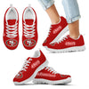 Magnificent San Francisco 49ers Amazing Logo Sneakers