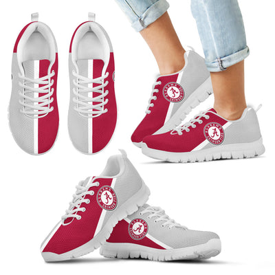 Dynamic Aparted Colours Beautiful Logo Alabama Crimson Tide Sneakers