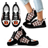 Great Football Love Frame Cincinnati Bengals Sneakers