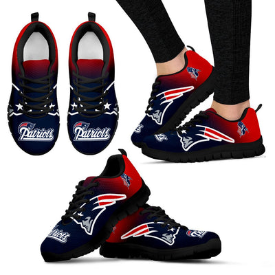 Colorful Unofficial New England Patriots Sneakers