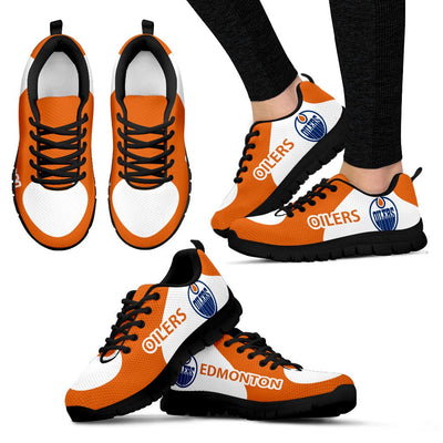 Edmonton Oilers Top Logo Sneakers