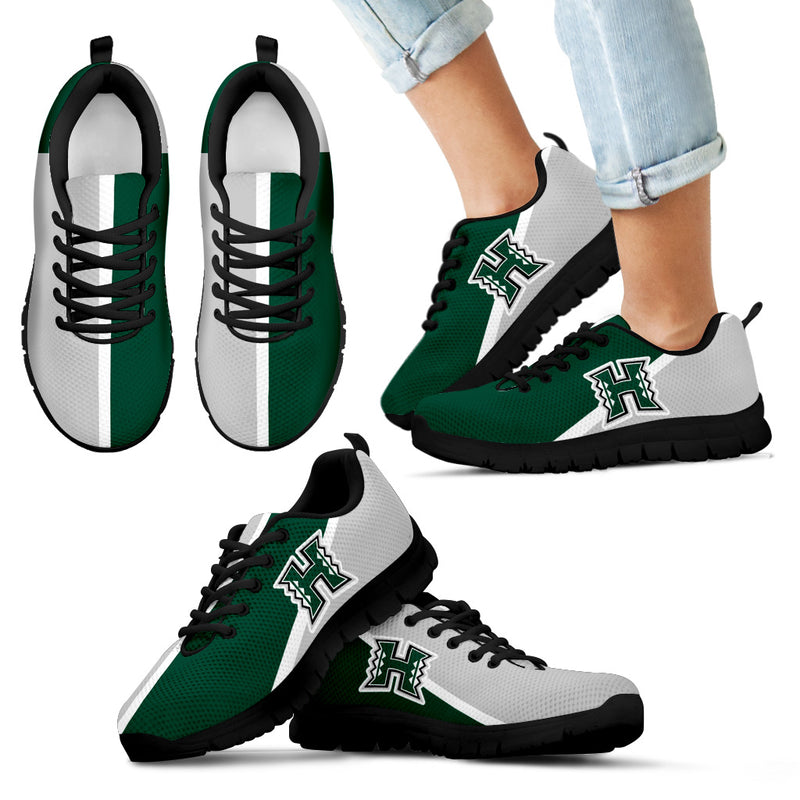 Dynamic Aparted Colours Beautiful Logo Hawaii Rainbow Warriors Sneakers