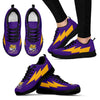 Gorgeous Style LSU Tigers Sneakers Thunder Lightning Amazing Logo