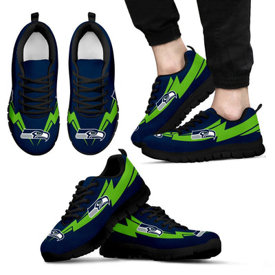 Three Amazing Good Line Charming Logo Seattle Seahawks Sneakers