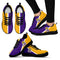 Dynamic Aparted Colours Beautiful Logo LSU Tigers Sneakers