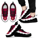 Great Arizona State Sun Devils Sneakers Jagged Saws Creative Draw