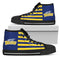 American Flag Toledo Rockets High Top Shoes