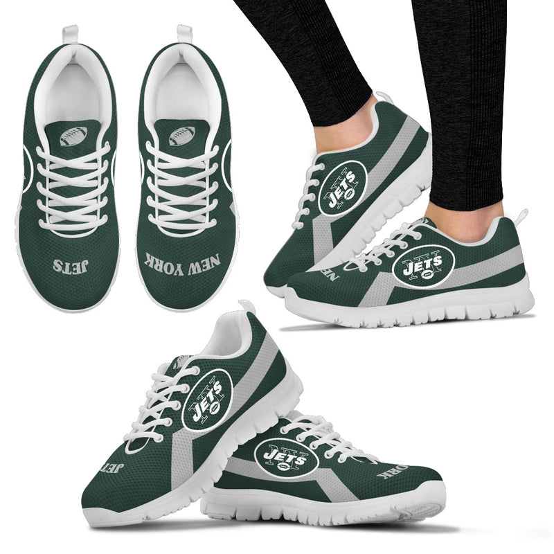 New York Jets Line Logo Sneakers