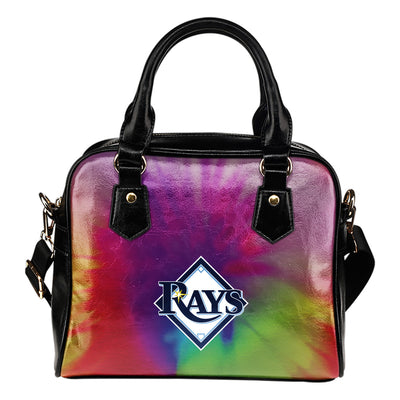 Rainbow Dynamic Mix Colours Gorgeous Tampa Bay Rays Shoulder Handbags