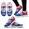 Colorful Unofficial Chicago Cubs Sneakers