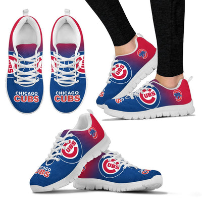 Colorful Unofficial Chicago Cubs Sneakers