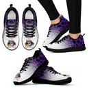 Leopard Pattern Awesome East Carolina Pirates Sneakers