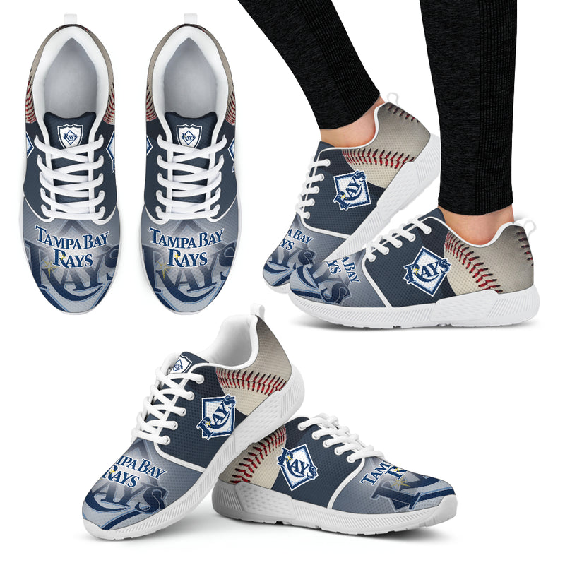Awesome Tampa Bay Rays Running Sneakers For Baseball Fan