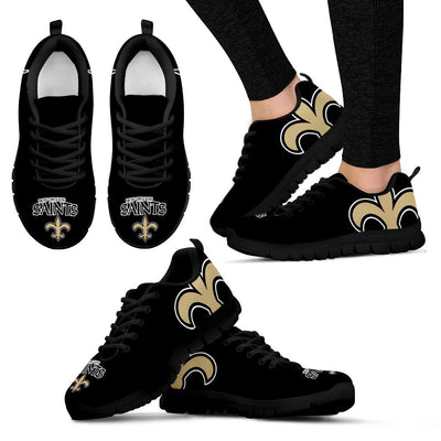 Gorgeous Logo New Orleans Saints Sneakers