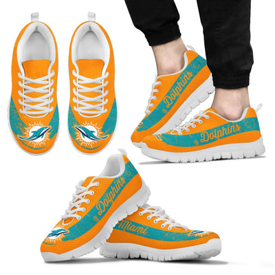 Cool Line Logo Miami Dolphins Sneakers