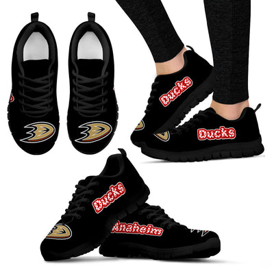 Magnificent Anaheim Ducks Amazing Logo Sneakers