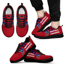 Vertical Two Line Mixed Helmet Montreal Canadiens Sneakers