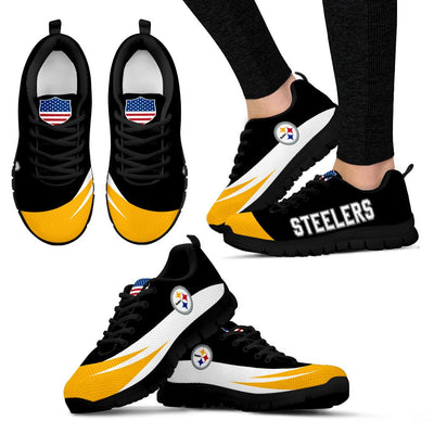 Awesome Gift Logo Pittsburgh Steelers Sneakers