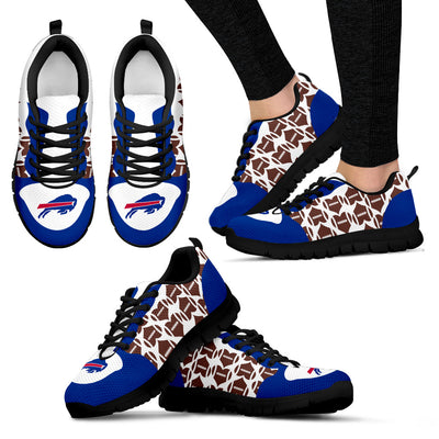 Great Football Love Frame Buffalo Bills Sneakers