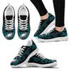 Tribal Flames Pattern Philadelphia Eagles Sneakers