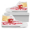 Flag Rugby Calgary Flames High Top Shoes