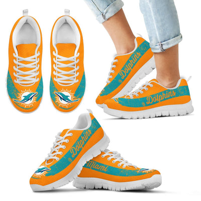 Cool Line Logo Miami Dolphins Sneakers