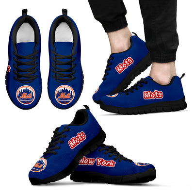 Magnificent New York Mets Amazing Logo Sneakers