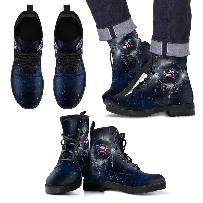 Secret Green Sun And Moon Dreamcatcher Columbus Blue Jackets Boots