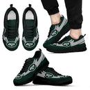 Three Amazing Good Line Charming Logo New York Jets Sneakers