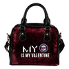 My Perfectly Love Valentine Fashion Minnesota Twins Shoulder Handbags