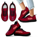 Magnificent Los Angeles Angels Amazing Logo Sneakers