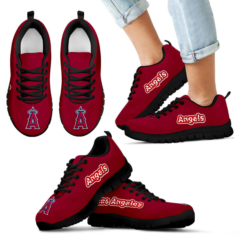 Magnificent Los Angeles Angels Amazing Logo Sneakers