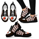 Great Football Love Frame Cleveland Browns Sneakers