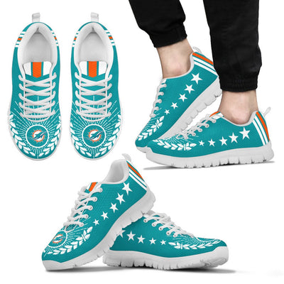 Line Of Stars Victory Miami Dolphins Sneakers