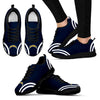 Lovely Curves Stunning Logo Icon Los Angeles Chargers Sneakers
