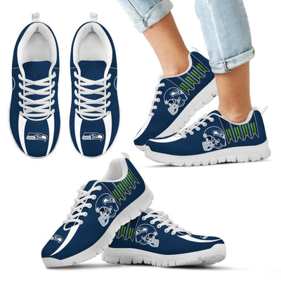 Vintage Four Flags With Streaks Seattle Seahawks Sneakers