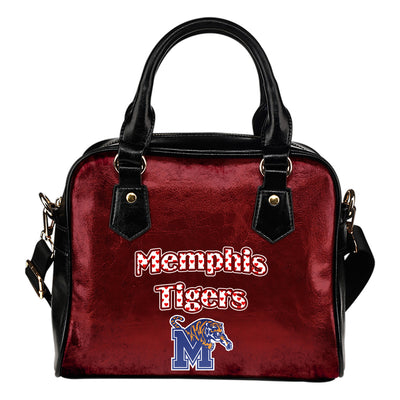 Love Icon Mix Memphis Tigers Logo Meaningful Shoulder Handbags