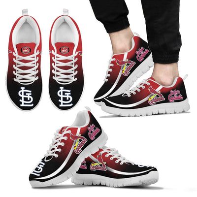 Mystery Straight Line Up St. Louis Cardinals Sneakers